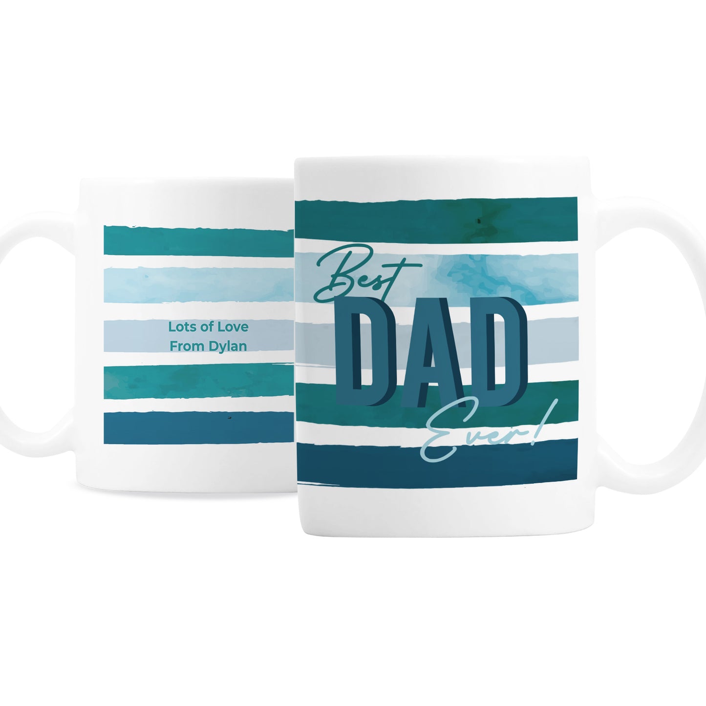 Personalised Best Dad Ever Mug