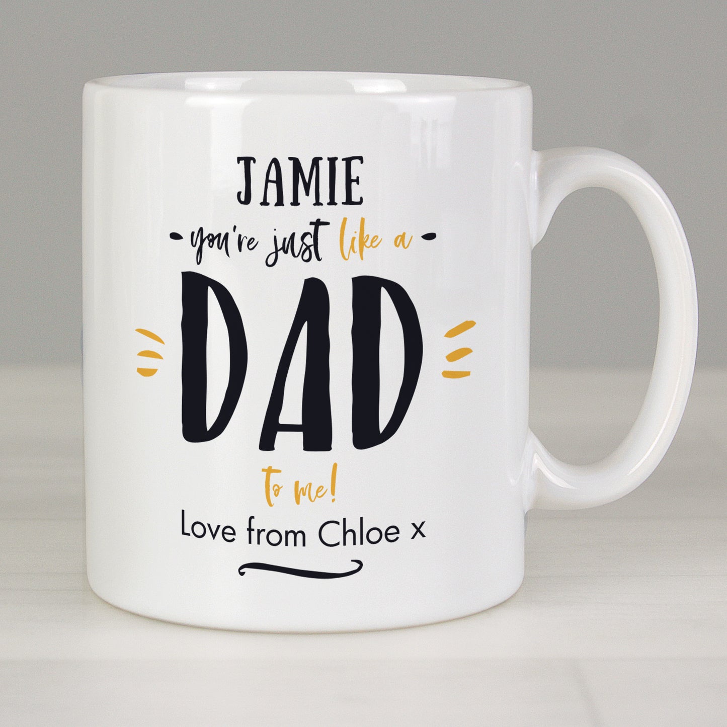 Personalised Just Like A Dad Mug