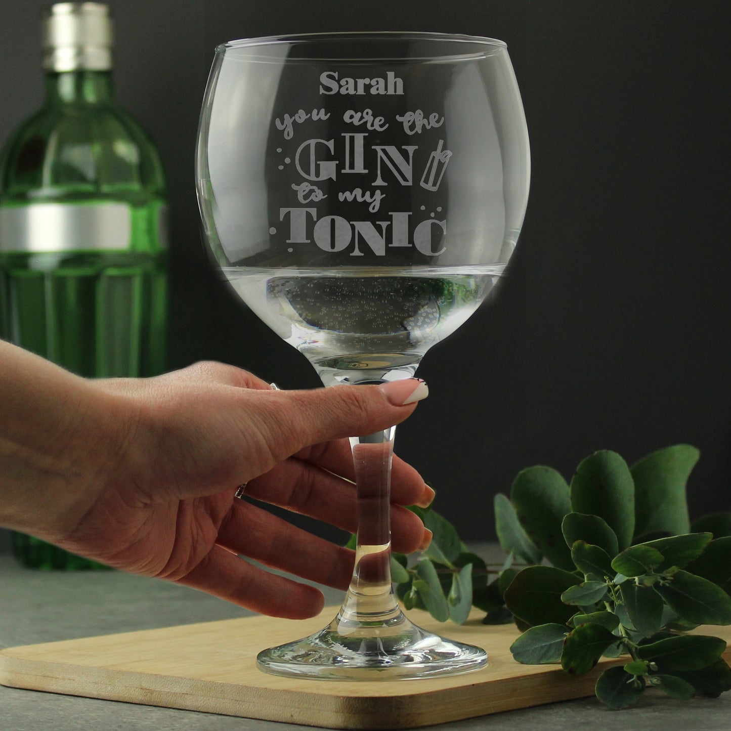 Personalised Gin To My Tonic Gin Set