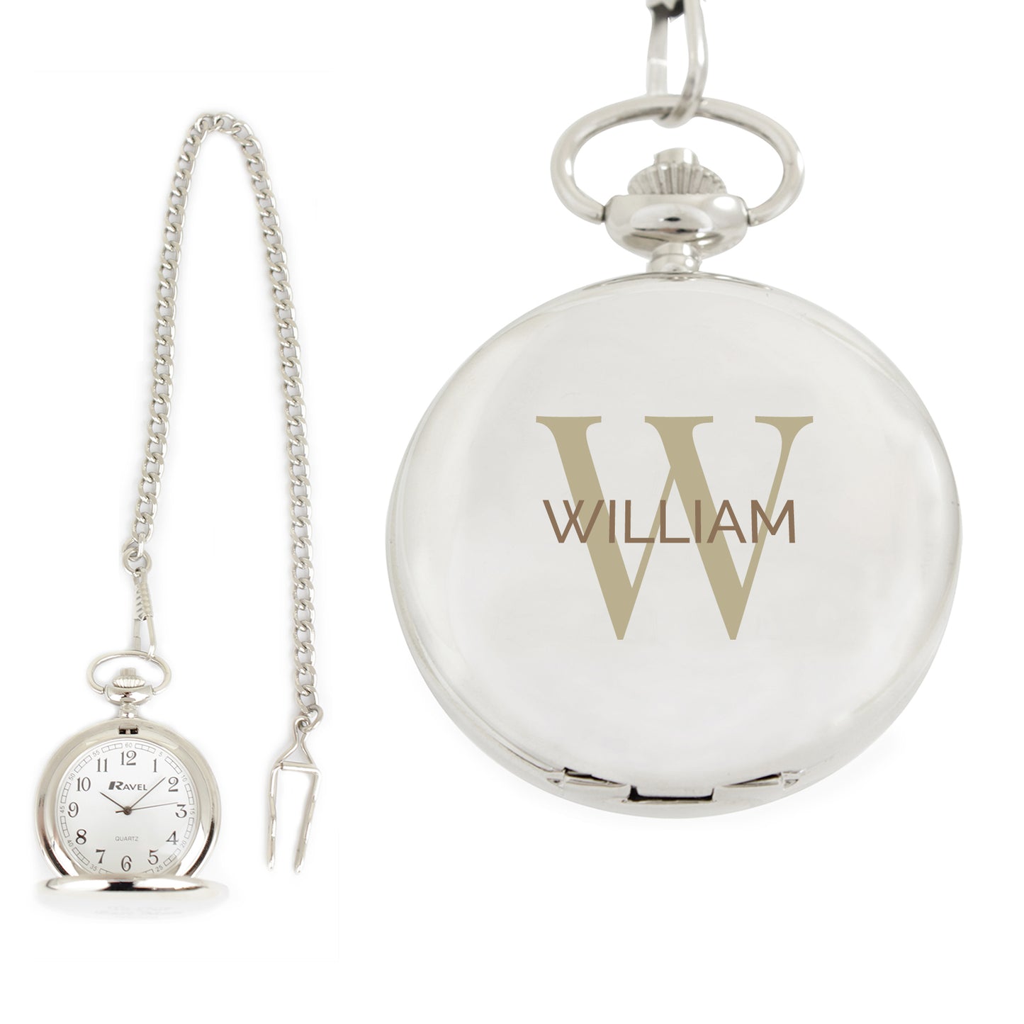 Personalised Birthday Big Age Pocket Fob Watch