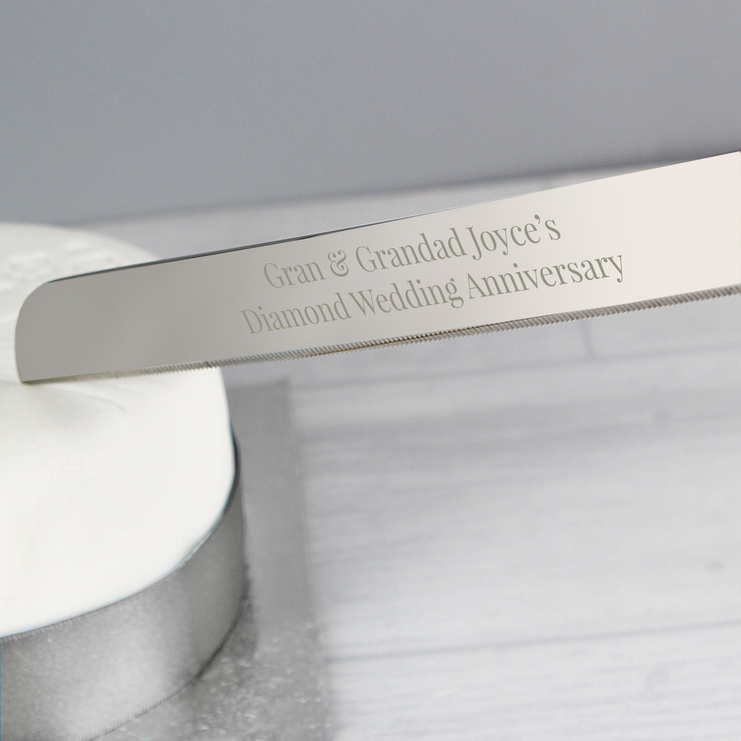 Personalised Modern Cake Knife