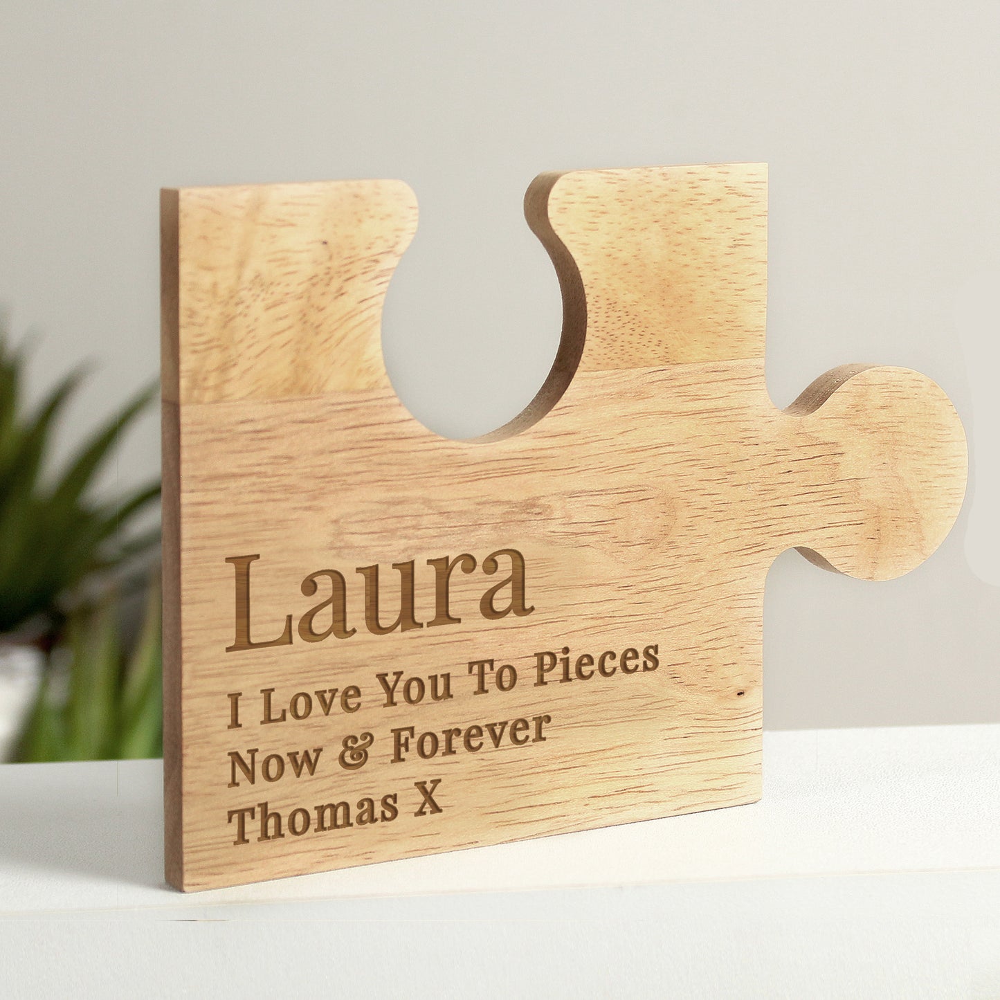 Personalised Free Text Jigsaw Piece