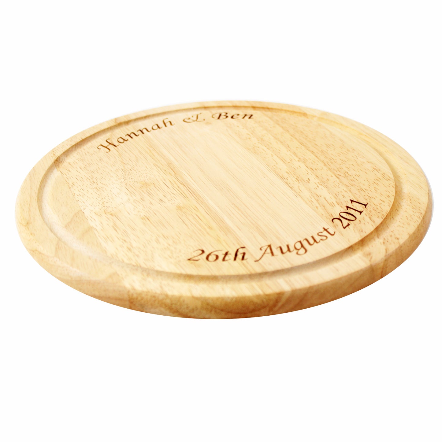 Personalised Round Chopping Board