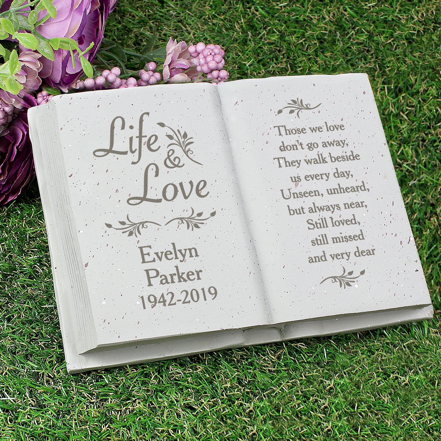 Personalised Life & Love Memorial Book