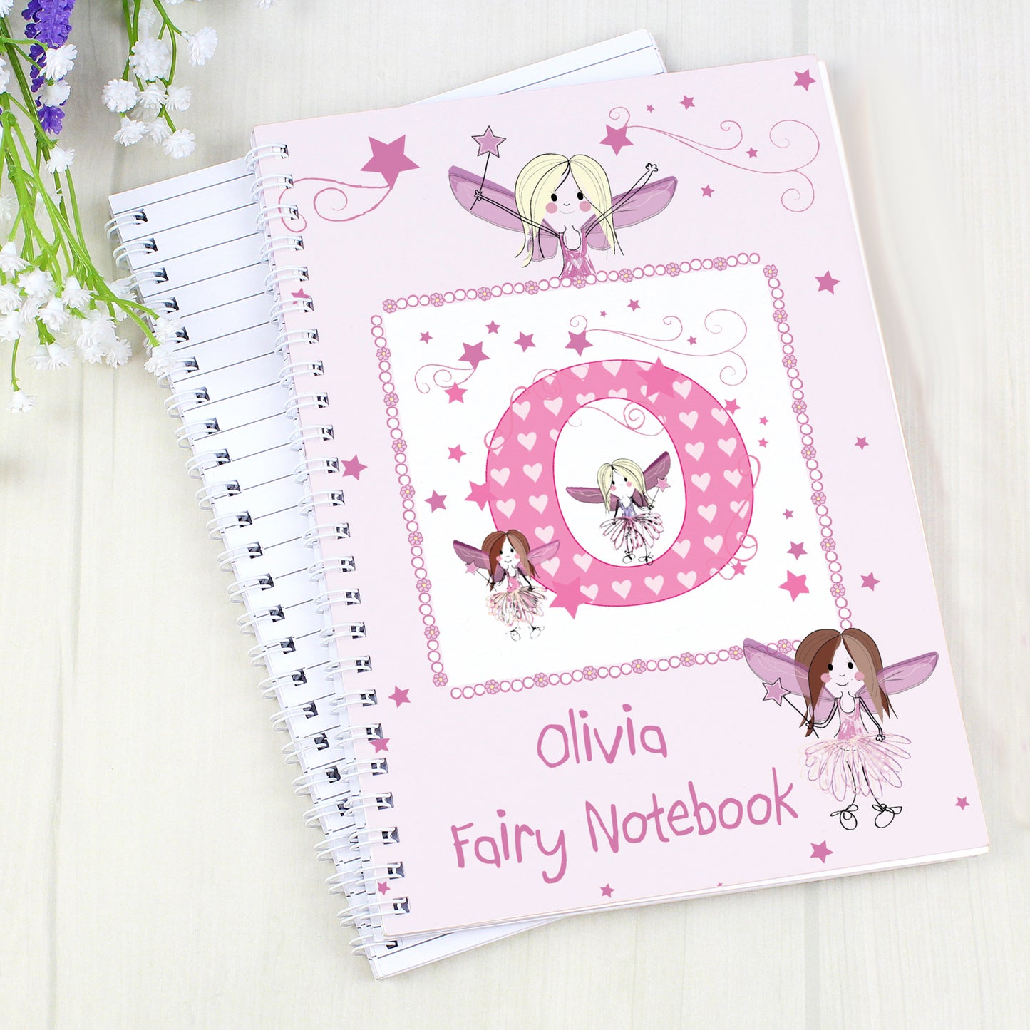 Personalised Fairy - A5 Notebook