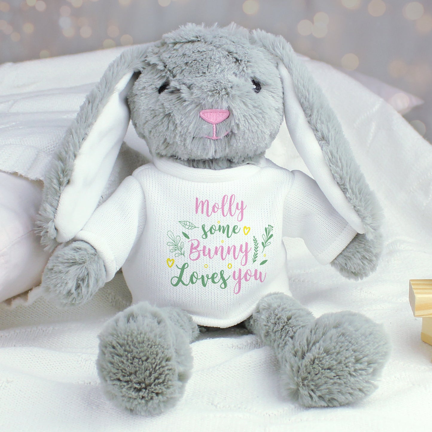 Personalised Some Bunny Loves You Bunny Rabbit