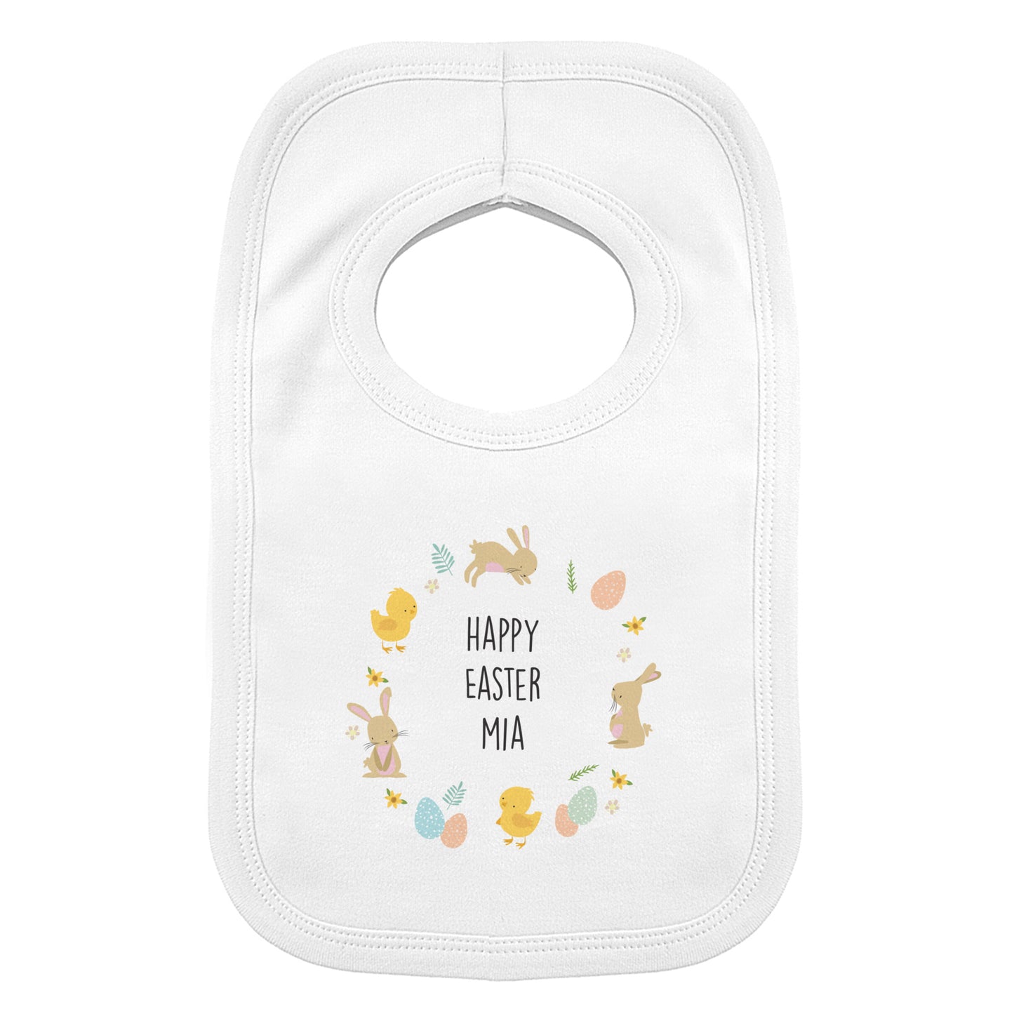 Personalised Easter Babys Bib