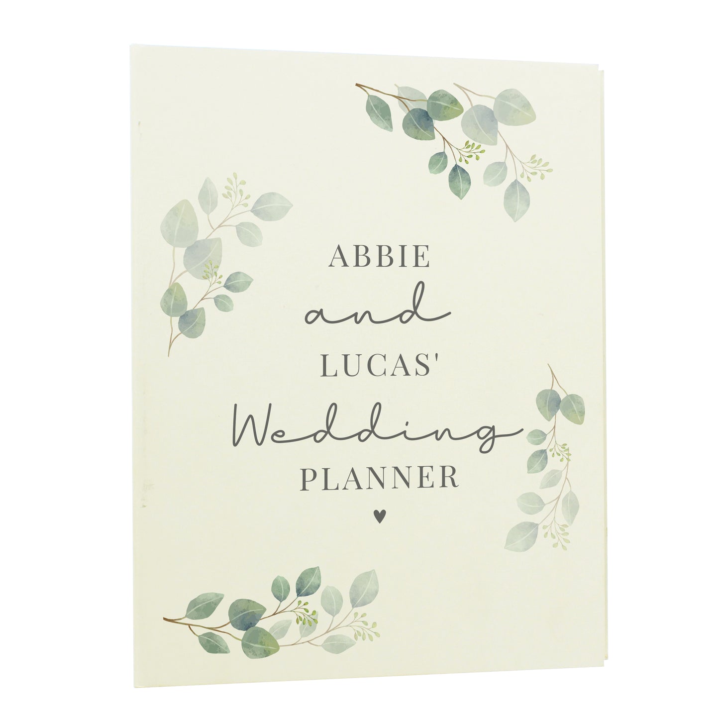 Personalised Botanical Wedding Planner