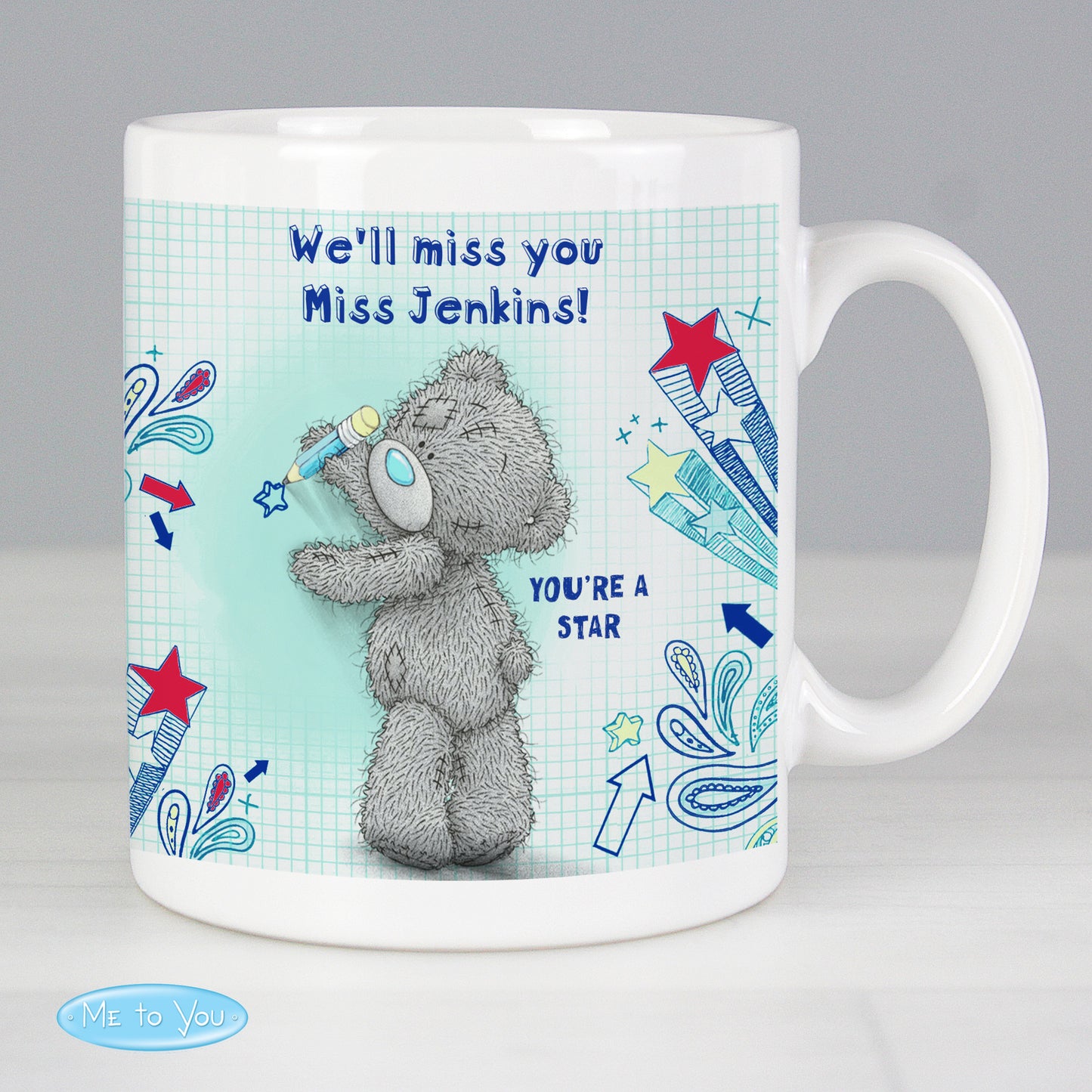 Personalised Me to you Teacher Mug