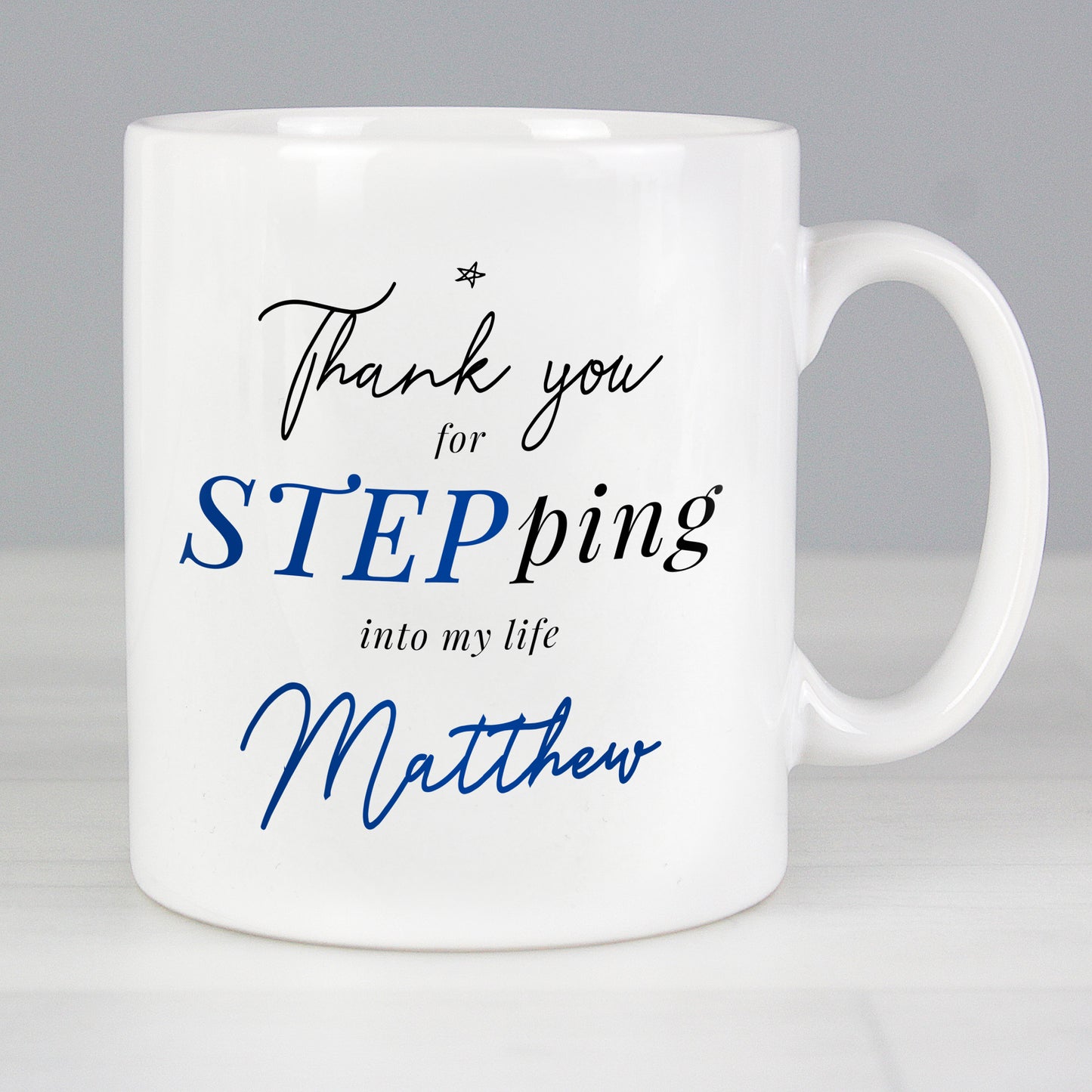 Personalised Step Dad Mug